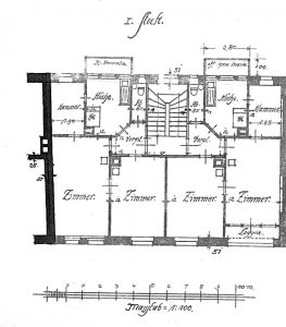 Grundriss 1.OG Marstallstraße-1